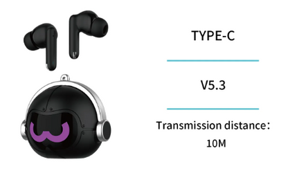 Auriculares In Ear Tws Unicostar T40 Con Caja Metal