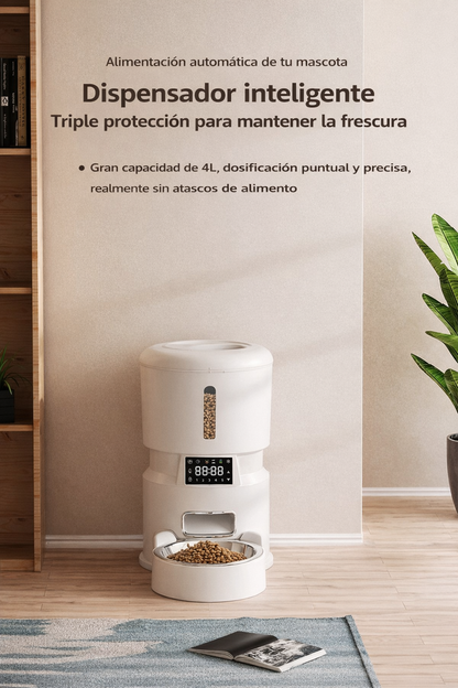 Comedero Automático Inteligente Con Wifi Para Mascotas