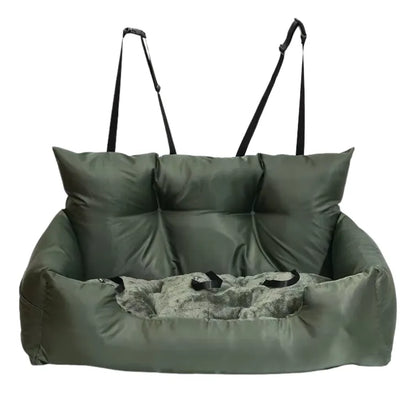 Butaca Para Perro Auto Acolchada Con Correas De Seguridad